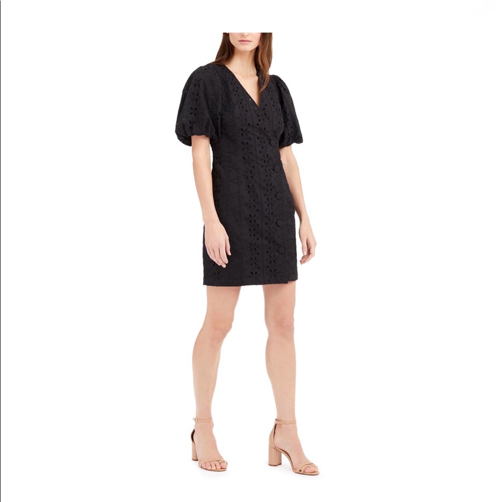 INC Puff Sleeve Dress